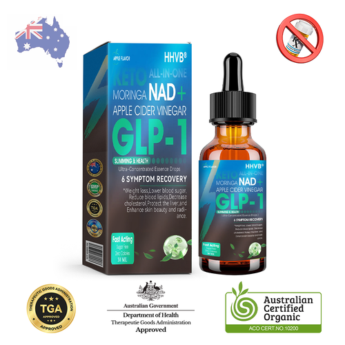 [Official Authorized Store]🎁 HHVB® GLP-1 Slimming & Health Ultra Concentrated Essence Liquid drops - NAD+ Moringa & ACV (✅speedy, long-lasting, addressing diabetes, obesity, and cardiovascular diseases) - ⚡See results in 7 days